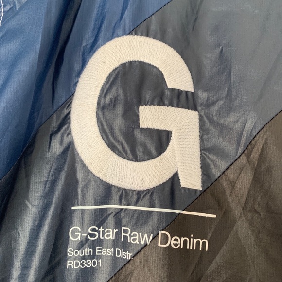 G Star Raw Denim Reversible Jacket 3301 Pharell sz Large - Picture 13 of 14